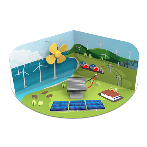 신재생 에너지 발전키트 (태양광형과 풍력형)